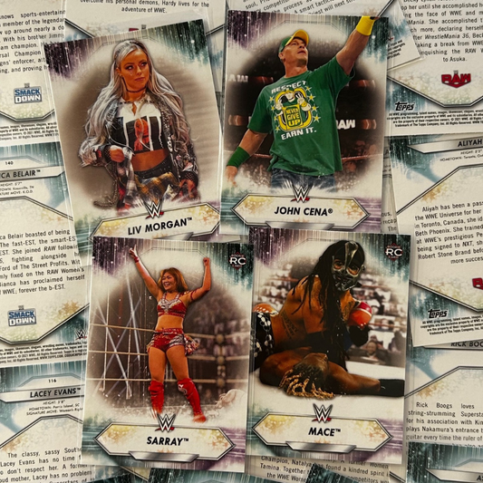 Topps WWE 2021 Trading Cards - Single SUPERSTAR ROSTER Cards (#149 - #200)