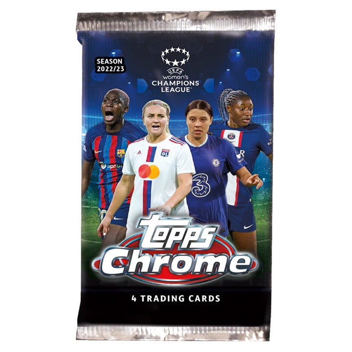 Topps Women's UEFA Champions League Chrome 2022-23 - Trading Card Packets