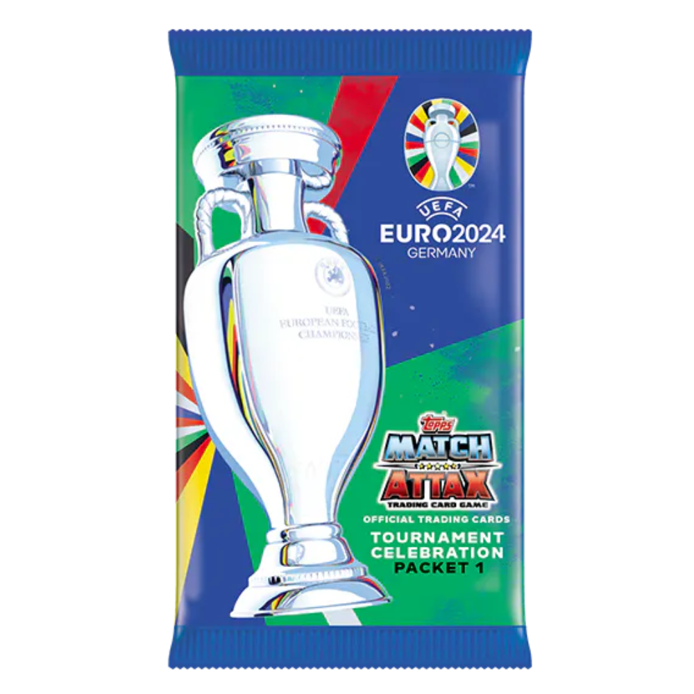 Topps UEFA EURO 2024 Match Attax - Tournament Celebration Box (inc 32 Exclusive Cards)