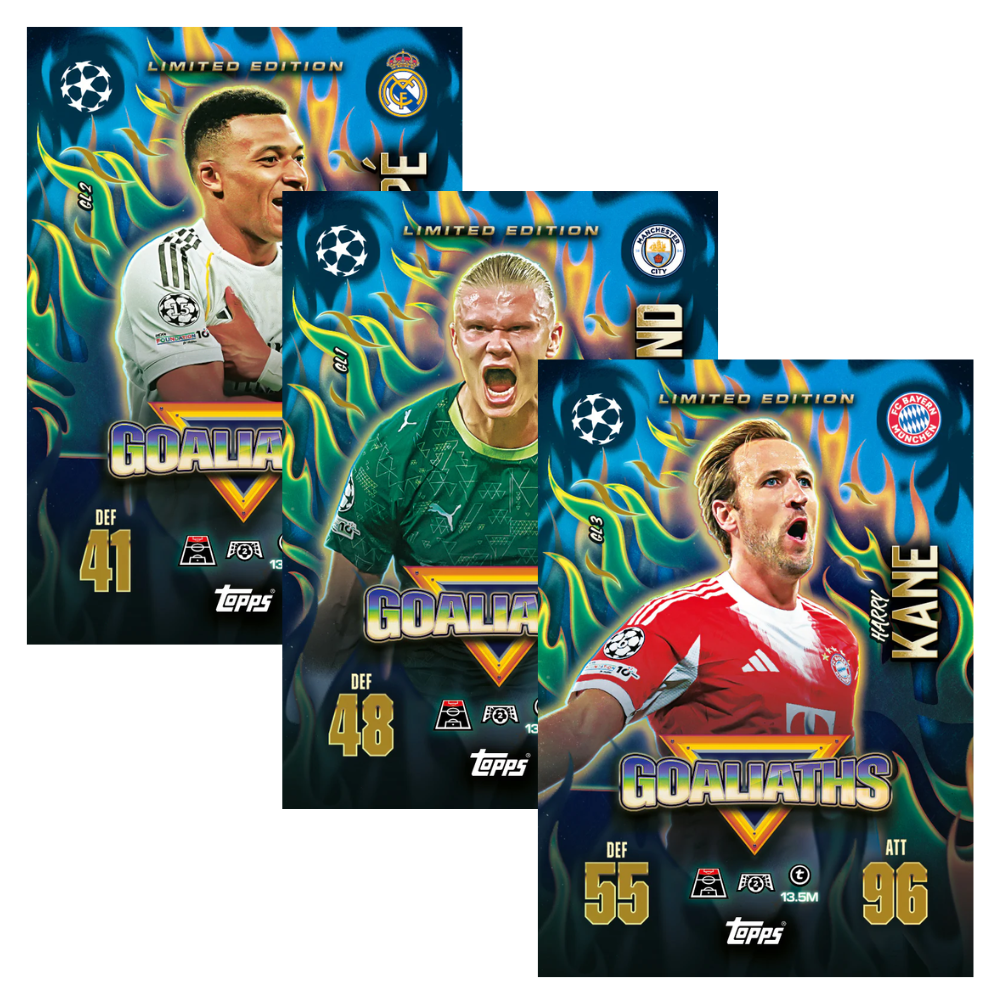 Topps UCC Match Attax Extra 2025-26 - MEGA TIN #1 Goaliaths