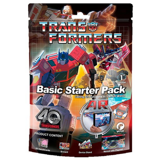 Transformers AR Vanch Trading Card Starter Pack