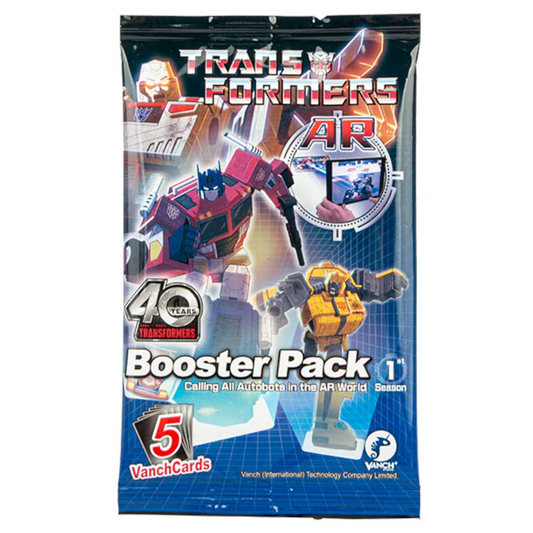 Transformers AR Vanch Trading Cards 1st Season Booster Pack