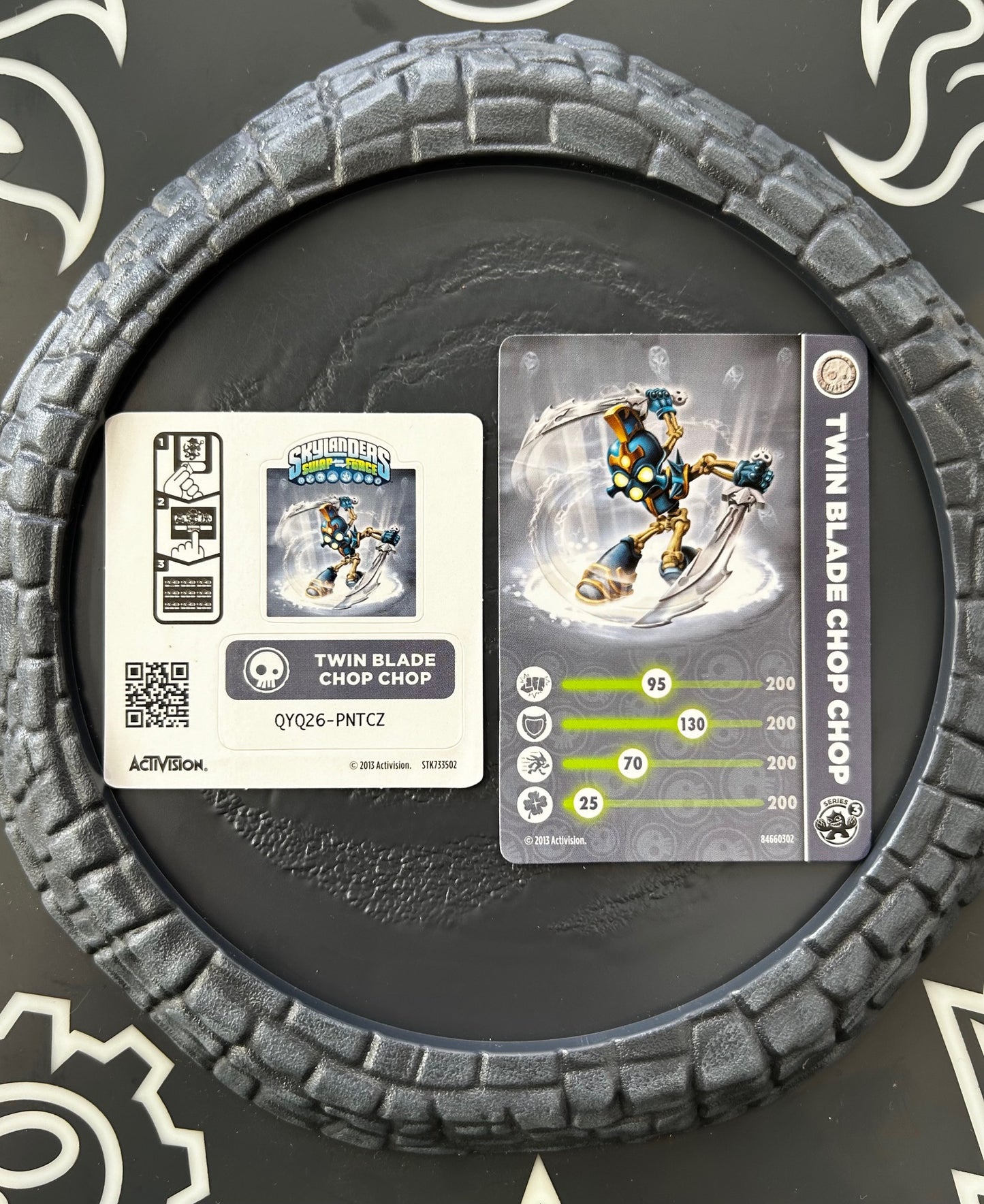 Skylanders Swap Force - CARDS & STICKERS from Original Packs