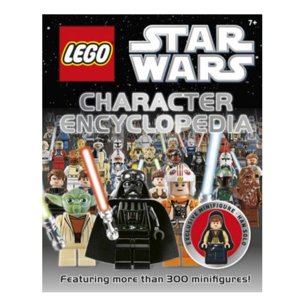Lego Star Wars Character Encyclopedia with Exclusive Minifigure Han Solo (Hardback)