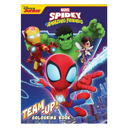 Marvel Spidey and His Amazing Friends - Team Up! Colouring Book