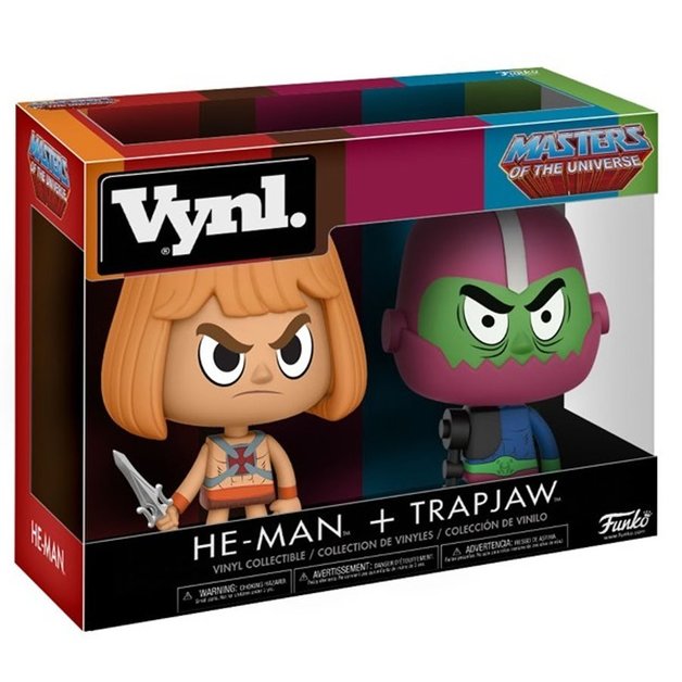 Vynl Masters of the Universe - HE-MAN + TRAPJAW 2-PACK