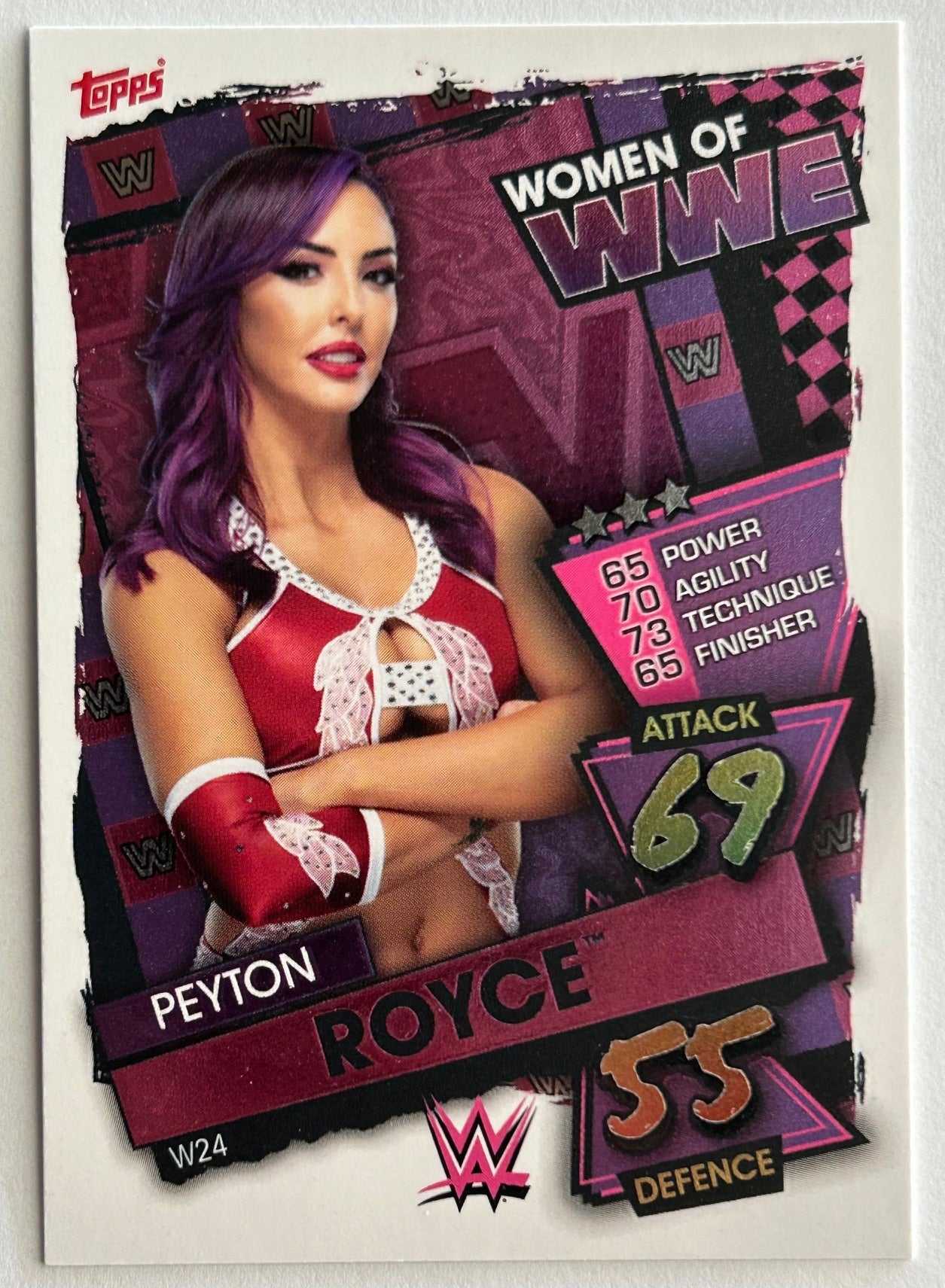 2021 Topps UK WWE Slam Attax - WOMEN OF WWE Single Trading Cards (W1 - JaqJnr 2021 Topps UK WWE Slam Attax - WOMEN OF WWE Single Trading Cards (W1 - JaqJnr
