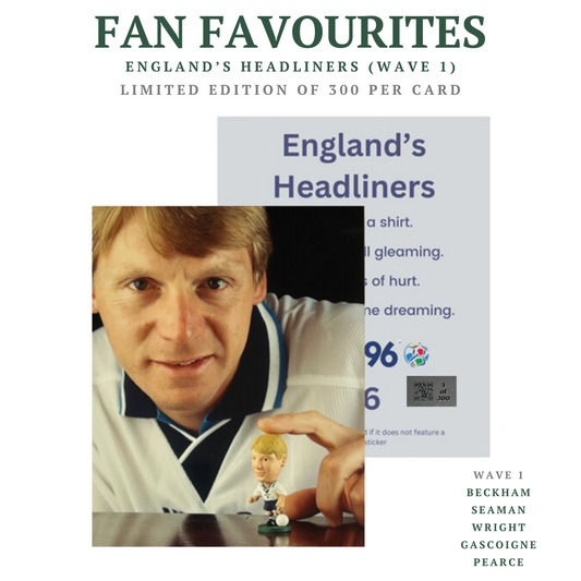 Corinthian Fan Favourites - ENGLAND'S HEADLINERS: WAVE 1 (Complete Set of 5 Cards)