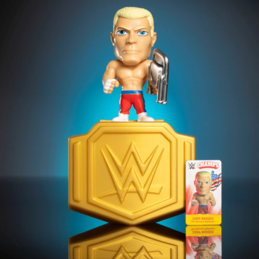 WWE Pop 'N' Lock Champs - CODY RHODES Figure