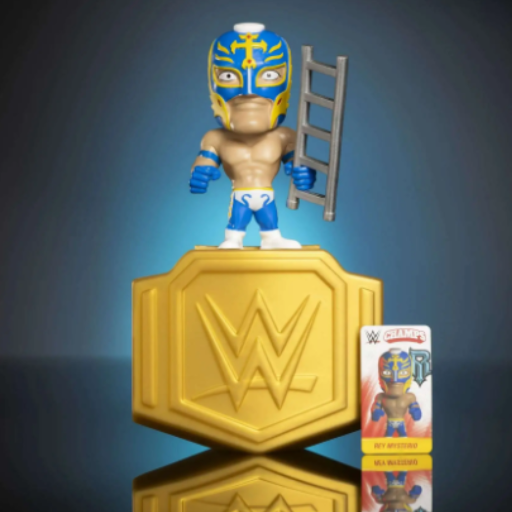 WWE Pop 'N' Lock Champs - REY MYSTERIO Figure