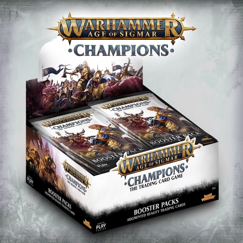 Warhammer TCG Age of Sigmar Champions Booster Box with 24 Booster Pack JaqJnr Warhammer TCG Age of Sigmar Champions Booster Box with 24 Booster Pack JaqJnr