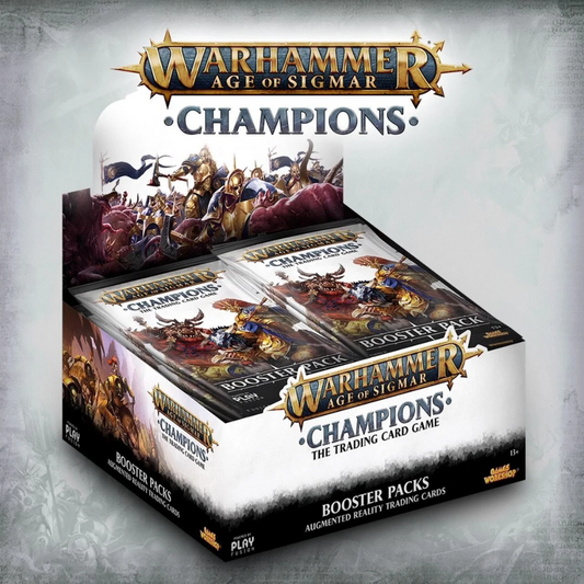 Warhammer TCG Age of Sigmar Champions Booster Box with 24 Booster Packs