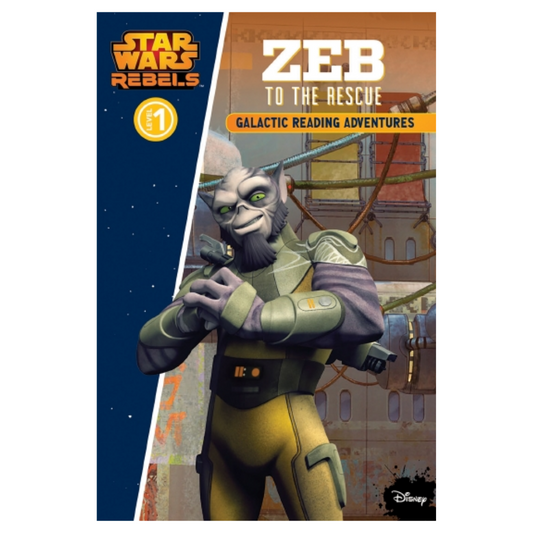 ZEB TO THE RESCUE Star Wars Rebels Galactic Reading Adventures Level 1 (2015) Paperback