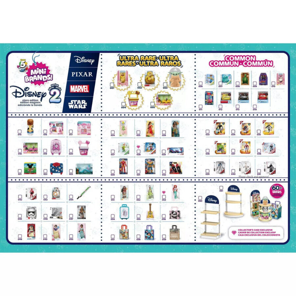 5 Surprise Mini Brands - DISNEY STORE EDITION (SERIES 2) Mystery Capsule