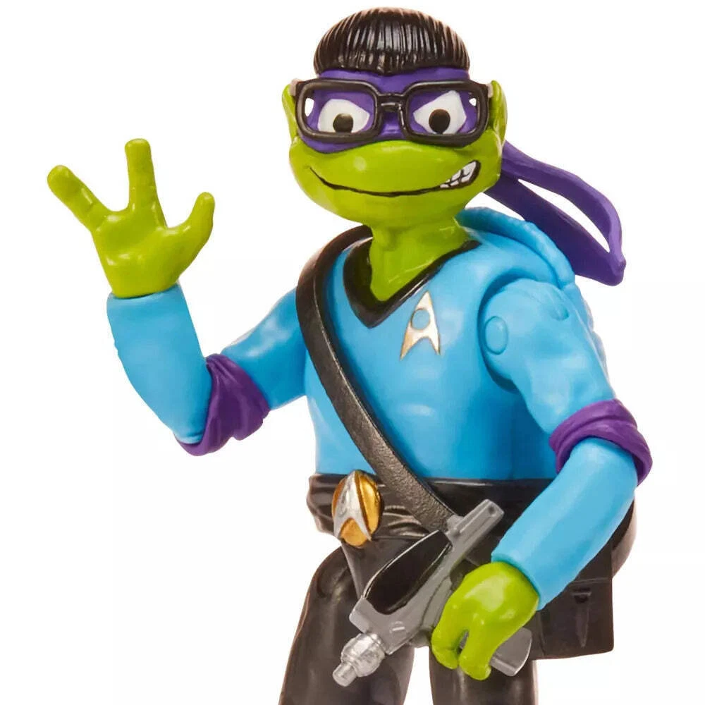 nickelodeon Teenage Mutant Ninja Turtles Mutant Mayhem - DONNIE AS SPOCK 4.5" Action Figure
