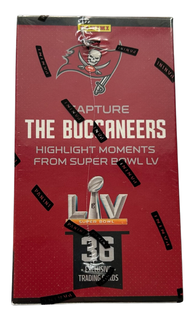 2021 Panini Super Bowl LV Champions Box - TAMPA BAY BUCCANEERS Set of 36 Cards