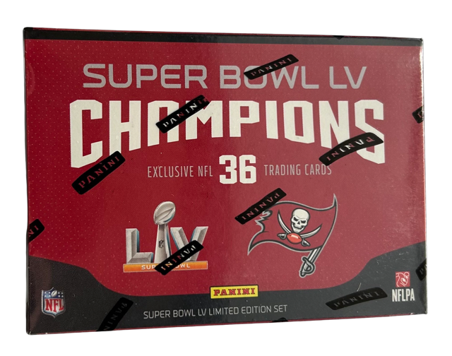 2021 Panini Super Bowl LV Champions Box - TAMPA BAY BUCCANEERS Set of 36 Cards