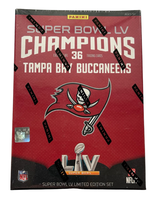 2021 Panini Super Bowl LV Champions Box - TAMPA BAY BUCCANEERS Set of 36 Cards