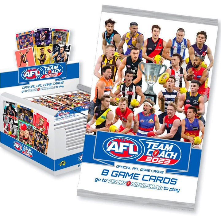 AFL Teamcoach 2023 Trading Card Collection - Box of 36 Packets