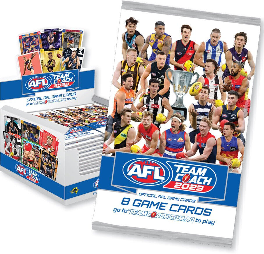 AFL Teamcoach 2023 Trading Card Collection - Box of 36 Packets