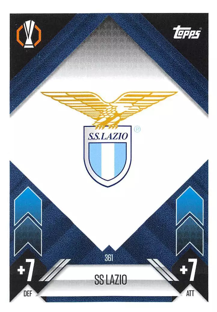 Topps 2024-25 Match Attax UEFA - Single SS LAZIO Cards (#361 - #369)