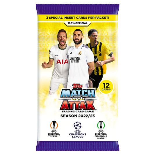 Topps 2022-23 Match Attax UEFA - Trading Card Packets