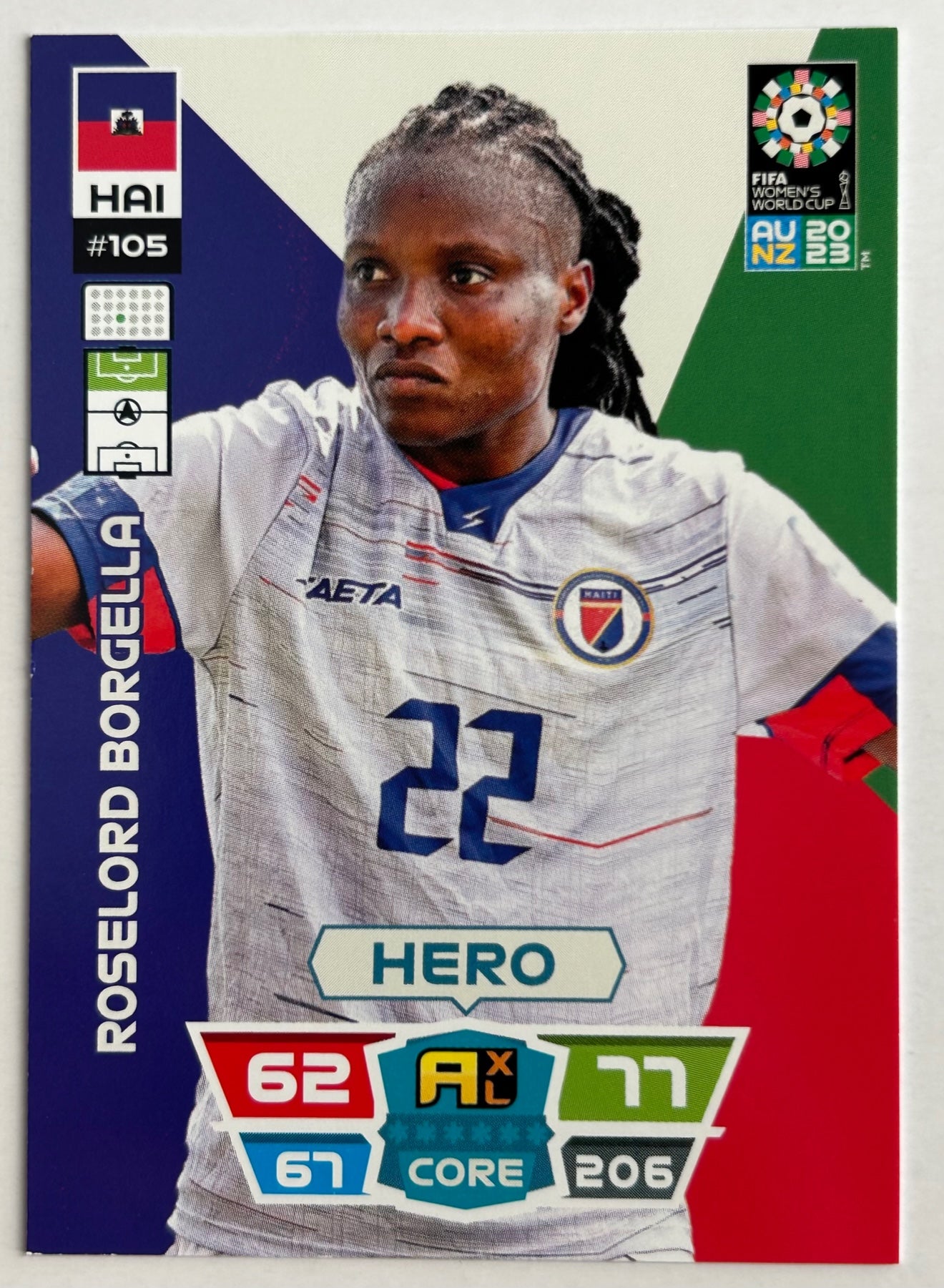 Panini Adrenalyn XL FIFA Women's World Cup 2023 - Single HAITI Cards (#100 - #101)