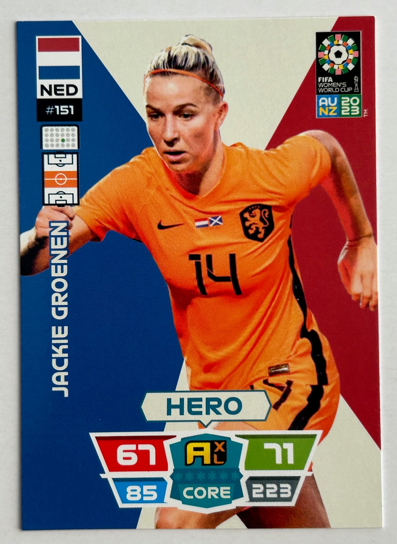 Panini Adrenalyn XL FIFA Women's World Cup 2023 - Single NETHERLANDS Cards (#145 - #153)