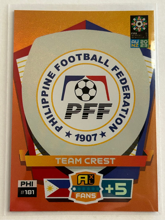 Panini Adrenalyn XL FIFA Women's World Cup 2023 - Single PHILIPPINES Cards (#181 - #186)