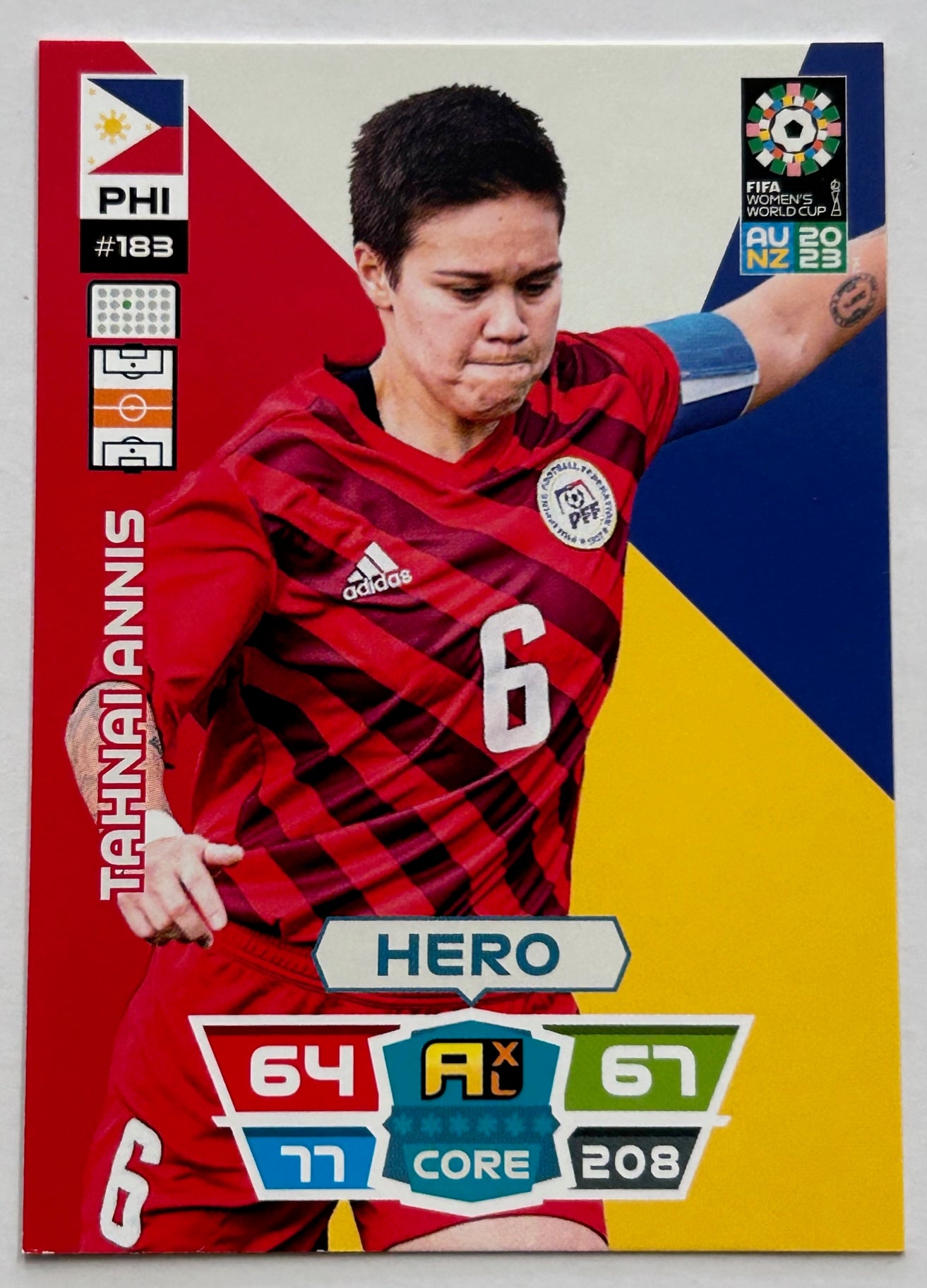 Panini Adrenalyn XL FIFA Women's World Cup 2023 - Single PHILIPPINES Cards (#181 - #186)