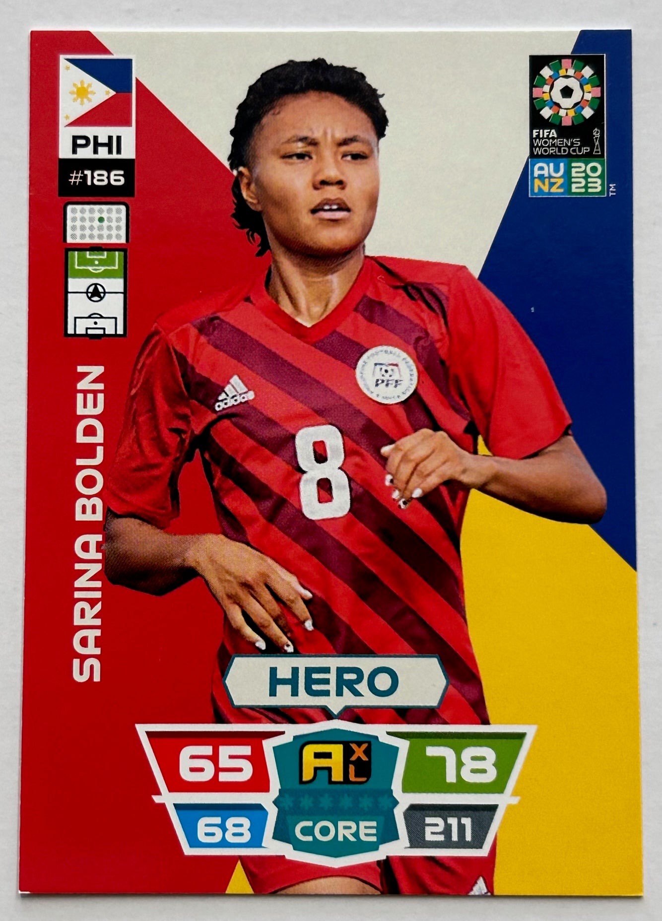 Panini Adrenalyn XL FIFA Women's World Cup 2023 - Single PHILIPPINES Cards (#181 - #186)