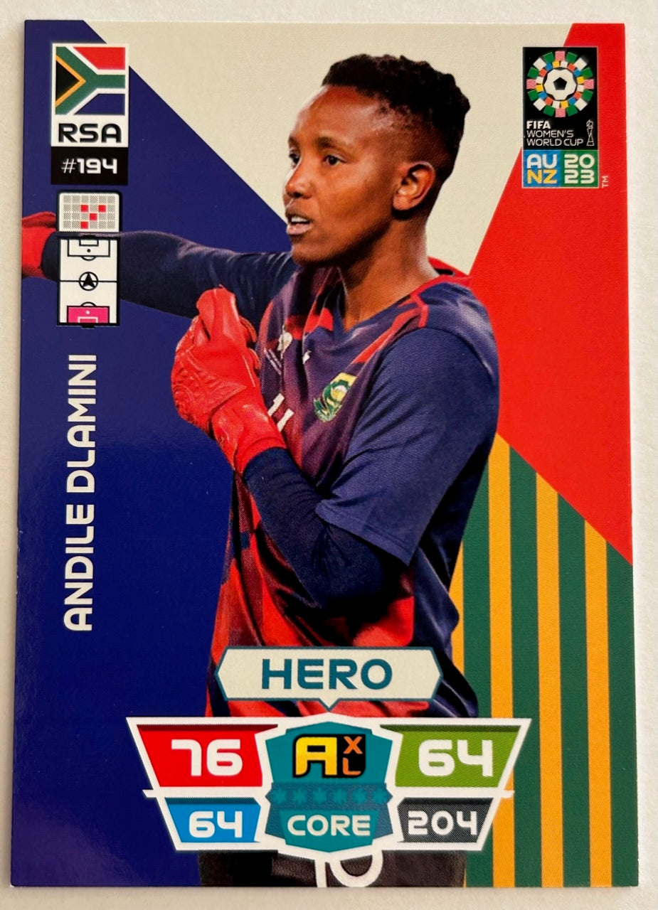Panini Adrenalyn XL FIFA Women's World Cup 2023 - Single SOUTH AFRICA Cards (#193 - #198)
