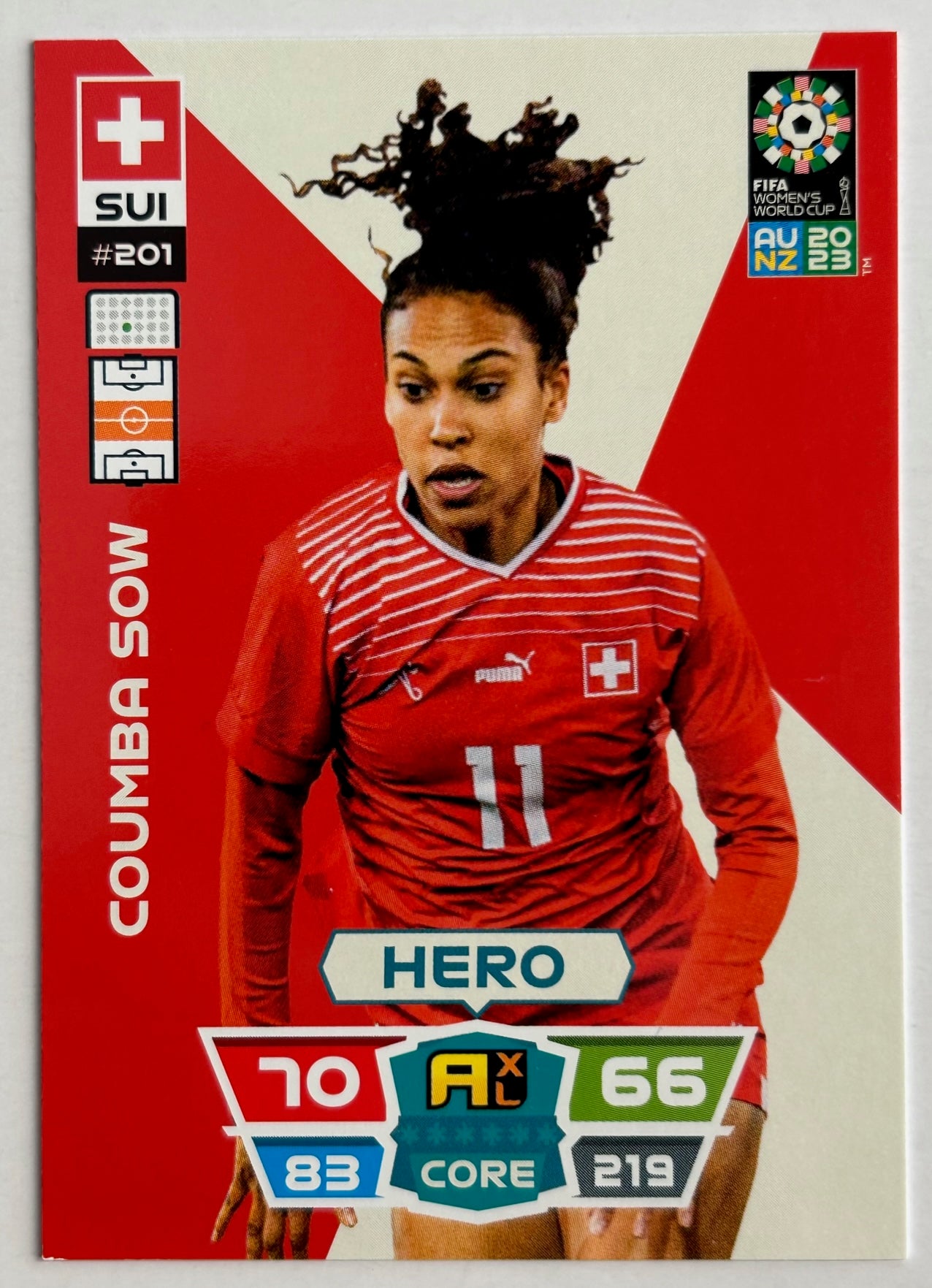 Panini Adrenalyn XL FIFA Women's World Cup 2023 - Single SWITZERLAND Cards (#199 - #204)