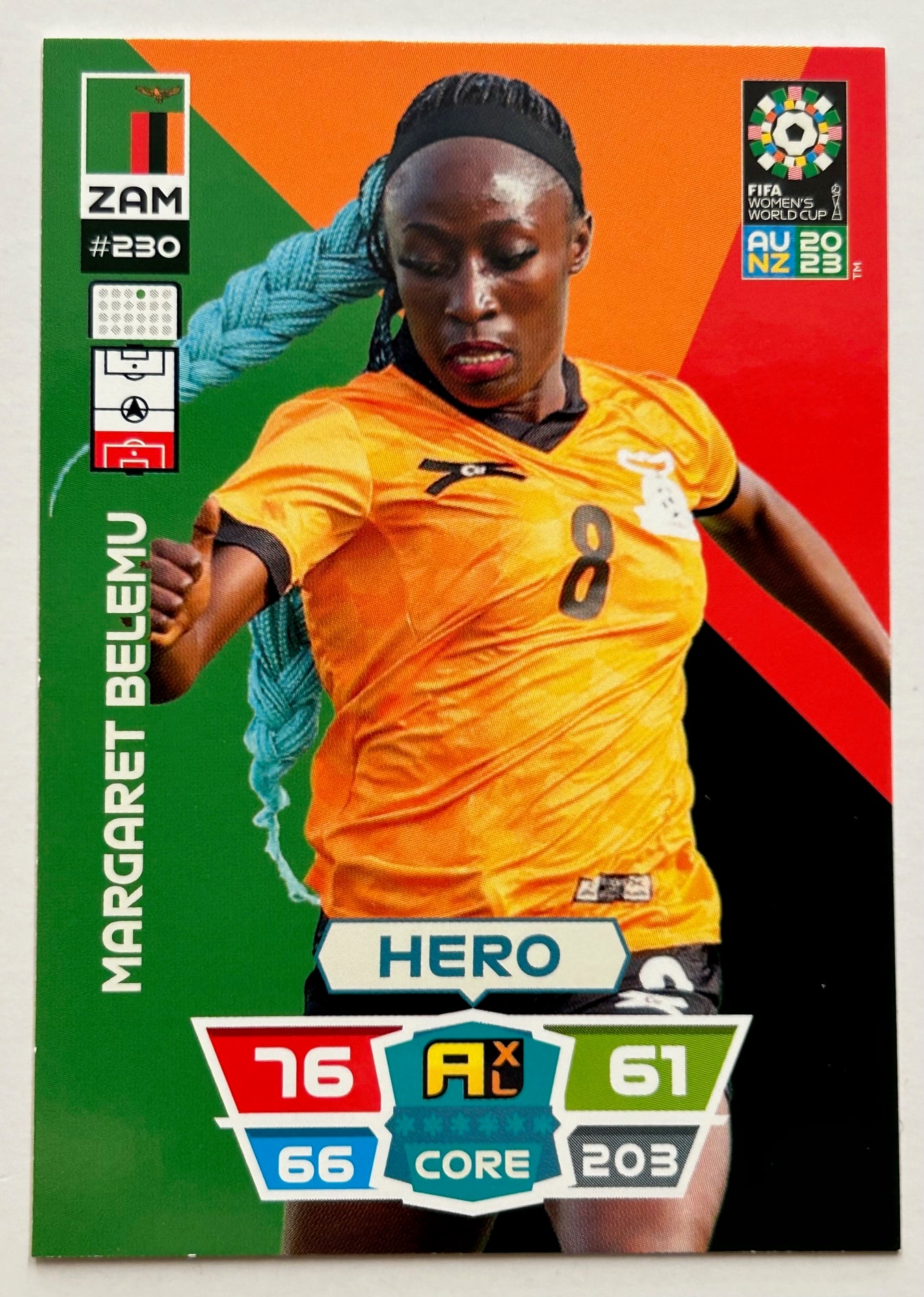Panini Adrenalyn XL FIFA Women's World Cup 2023 - Single ZAMBIA Cards (#229 - #234)