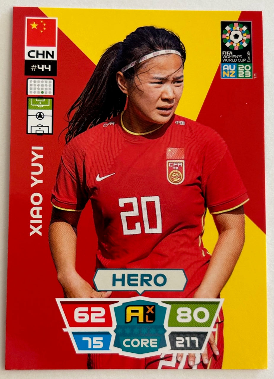 Panini Adrenalyn XL FIFA Women's World Cup 2023 - Single CHINA PR Cards (#37 - #45)