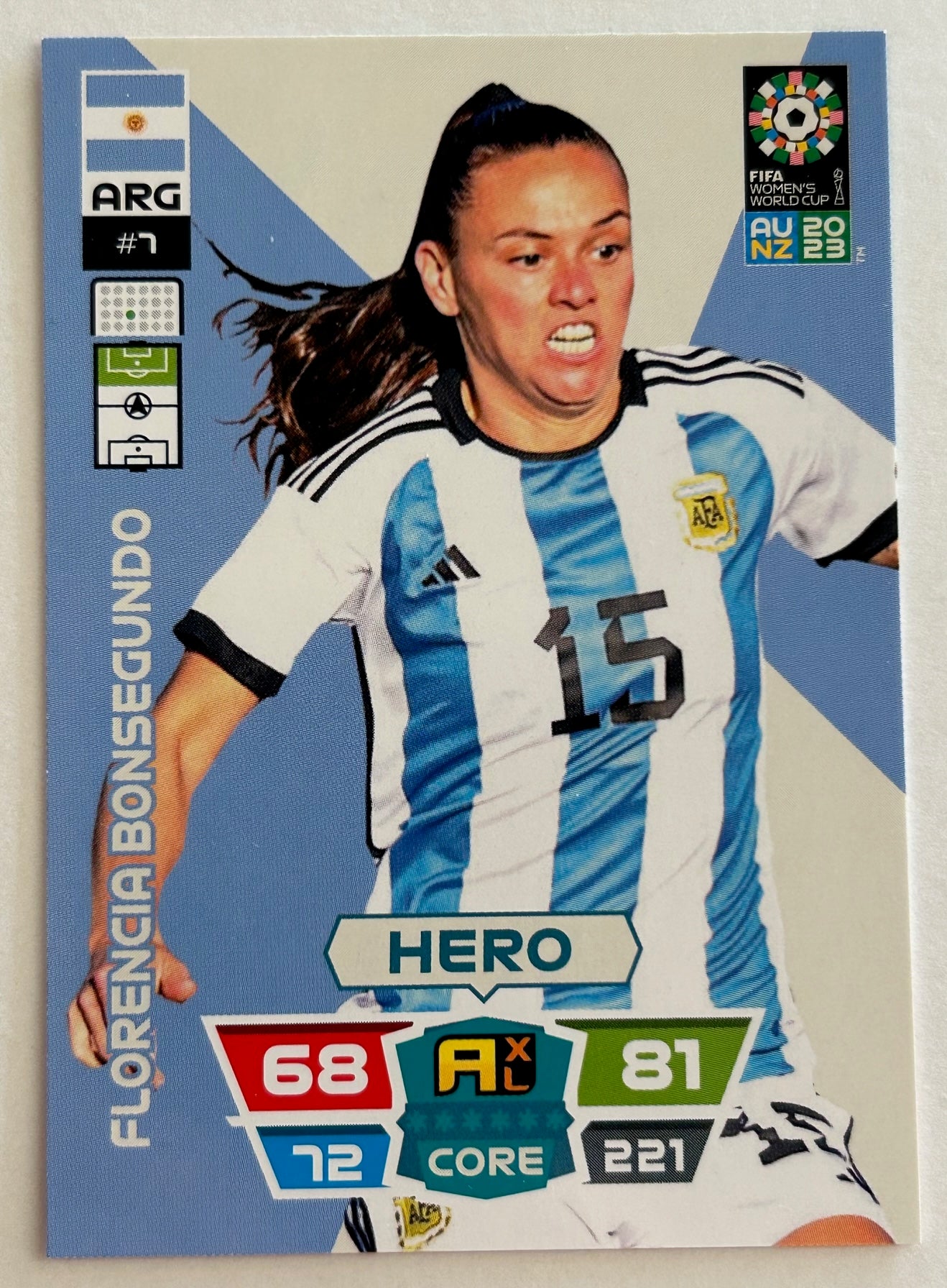 Panini Adrenalyn XL FIFA Women's World Cup 2023 - Single ARGENTINA Cards (#4 - #9)