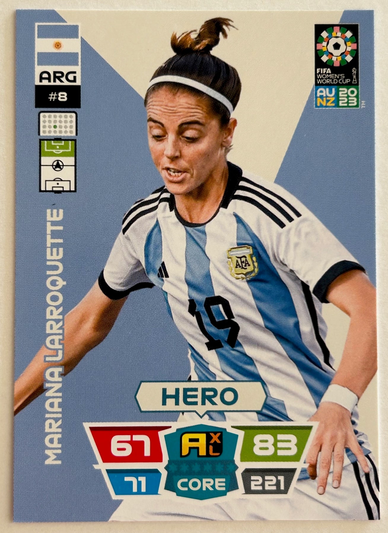 Panini Adrenalyn XL FIFA Women's World Cup 2023 - Single ARGENTINA Cards (#4 - #9)