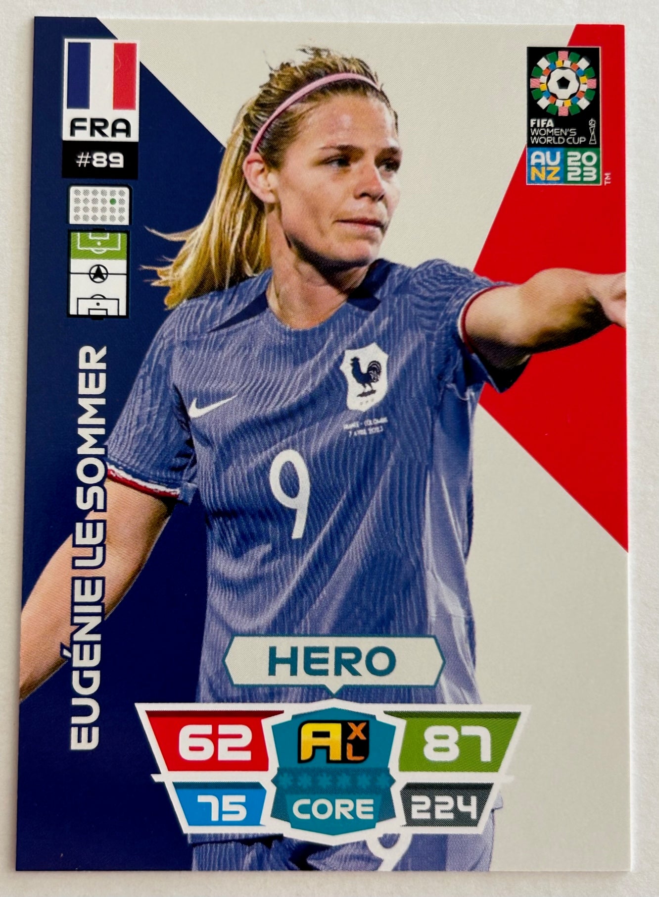Panini Adrenalyn XL FIFA Women's World Cup 2023 - Single FRANCE Cards (#82 - #90)